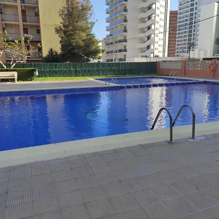 Estudio Reformado Y Centrico Con Piscina Y Wifi Acepta Mascotas Benidorm Exterior photo