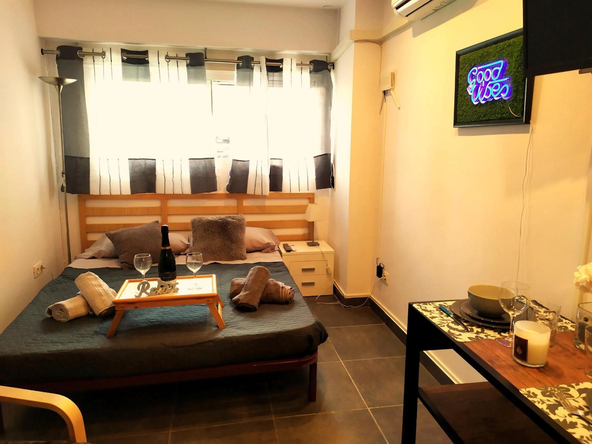 Apartament Estudio Reformado Y Centrico Con Piscina Y Wifi Acepta Mascotas *